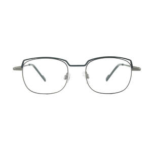2024 स्टेनलेस स्टील ऑप्टिकल फ्रेम आईवियर यूनिसेक्स स्पेक्टैकल एंटी ब्लू लाइट ब्लॉकिंग फनी डिजाइन चश्मा - Product Image 2