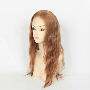 Tóc Giả Brazil Một Phần Làm Theo Yê<span class=keywords><strong>u</strong></span> Cầ<span class=keywords><strong>u</strong></span> PU Quanh Chu Vi Tóc Giả Sợi Đơn Đầy Đủ - Product Image 4