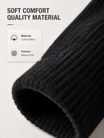 Chaussettes hautes de ski en tricot premium avec logo personnalisé, vente en gros, douces, côtelées, chaudes, épaisses, pour adultes, usage quotidien, maison, loisirs, extérieur, marche, OEM