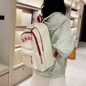 Large Capacity Multi-Functional Fashion Nylon Student Daypack Waterproof Schoolbag Zipper Closure Highly Durable Unisex Factory - Product Image 3