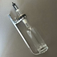 Distributeur de Parfum Mural de 500 ml, Flacon en Verre Unique pour Bar, avec Échelle