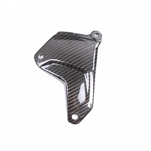 Protector de basculante de fibra de carbono seca 3K 100% para Kawasaki Ninja H2 H2R 2015+ - Piezas de adorno modificadas para brazo oscilante de motocicleta - Product Image 4