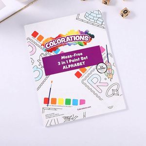 Libro de Dibujo para Niños con Logo, Set de Pintura de Acuarela y Graffiti con Encuadernación en Espiral, Tamaño y Color Personalizados, Regalo - Product Image 1