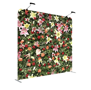 Hai Mặt Tùy Chỉnh Backdrop In Ấn Căng Thẳng Vải Photo Booth Backdrop Nền Cho Nhiếp Ảnh Trở Lại Drop Đứng - Product Image 4