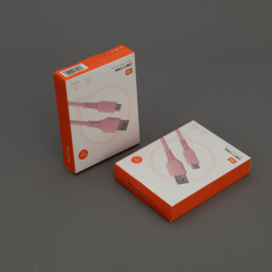 Hộp Giấy Tùy Chỉnh Thiết Kế Bao Bì Sản Phẩm Điện Tử Cáp Sạc Giấy Bìa Cứng - Product Image 5