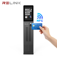 Estación de Alquiler de Baterías Portátiles Compartidas de 24 Ranuras con POS, Salida de 300W, Micro USB, Sistema de Carga Inteligente Personalizable, Servicio OEM