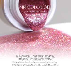 ชุดเล็บเจลยูวีความหนาแน่นสูง2025 <span class=keywords><strong>mrnail</strong></span> 38สีเล็บสไตล์ฝรั่งเศสที่กะพริบได้ติดทนนานยาทาเล็บปลอดสารพิษสำหรับร้านเสริมสวย - Product Image 4