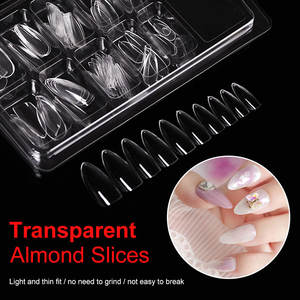 Puntas de uñas francesas en ABS largo acrílico medio falso <span class=keywords><strong>Cofer</strong></span> almendra Stiletto cuadrado salón modelos de diseño para bricolaje para aplicación en los dedos - Product Image 4