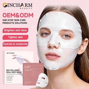 Productos para el Cuidado <span class=keywords><strong>de</strong></span> la Piel <span class=keywords><strong>de</strong></span> Marca Privada, <span class=keywords><strong>Mascarilla</strong></span> <span class=keywords><strong>Facial</strong></span> <span class=keywords><strong>de</strong></span> Colágeno Profundo, Nutritiva, con Ácido Hialurónico, Sin Fragancia, Reafirmante - Product Image 1