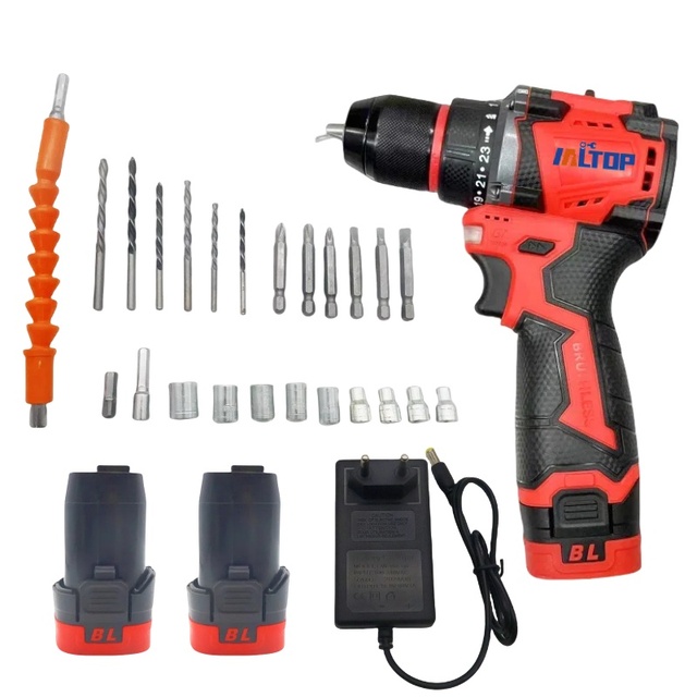 16.8V Brushless Mini Power Drill Sets Cordless Impact Drill with Lithium Battery for Industrial Use Tool Sets