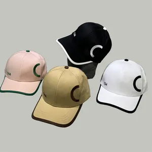 Embroidered Letter Print Brand Baseball Cap Khaki Designer Trucker Hat Unisex Luxury Designer Brand Cap Dropshipping