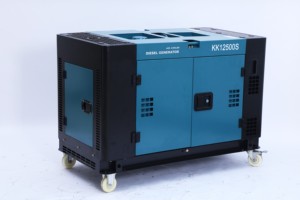 10KVA 3 giai đoạn 220V 400V Máy phát điện xách tay hai xi lanh Máy phát điện nước-làm mát cách âm Máy phát điện diesel 10KW 12kva - Product Image 6