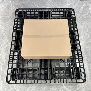 Op Maat Gemaakte Lage Prijs Russische 1311 Kunststof Pallet Zware Logistieke Opslag Gerecycled 4-Way Entry Plastic Pallet