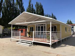 20-40ft hiện đại cách điện mở rộng container 2-3 phòng Ngủ Di chuyển đúc sẵn thép biệt thự trường siêu thị Sandwich Panel - Product Image 2