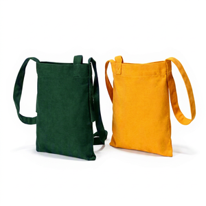 Wholesale COTTON FIELD Custom Logo Blank Canvas <b>Bag</b> Shoulder <b>Crossbody</b> Tote Student Shopping Reusable Eco Friendly Handbag - Product Image 3