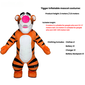 इन-स्टॉक टिगर प्लग हेलोलीन कार्निवल इवेंट के लिए इन-स्टॉक टिगर प्लग-इन-स्टॉक - Product Image 1
