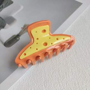 Nuevo queso color a juego ácido acético moda francés alta elegancia updo clip de agarre <span class=keywords><strong>grande</strong></span> mujeres pinza de pelo accesorios para el cabello - Product Image 3