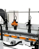 Machine à cintrer le bois multifonctionnelle, machine à former des arcs de haute précision de 0,1 mm pour la fabrication de meubles, de portes et de cadres