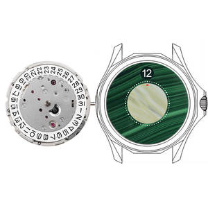Movimiento Miyota 8215 9015 SW200 modificado con mecanismo de visualización de horas saltantes para relojes mecánicos personalizables - Product Image 1