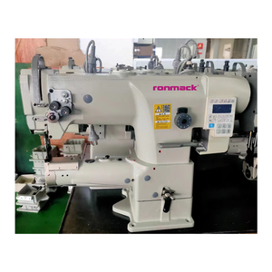 Machine à coudre industrielle RONMACK RM-341UT à point noué, entraînement direct, pied entraîneur, pour usine de confection - Product Image 3