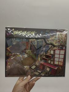 Autocollants Diorama Série Futuriste Gothique Horreur 3D - Grand Vinyle Imperméable pour Scrapbooking DIY, Thérapie par les Autocollants Relaxants - Product Image 2