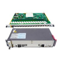 Chasis OLT GPFD H-W Original Nuevo de 16 Puertos, Tarjeta de Interfaz GPON RJ45, Placa de Servicio para Redes FTTH, FTTB y FTTX