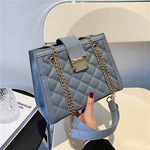 Hot Sale Diamond Lattice Chain Women's Fashion Handbags Casual Hobos <b>Purses</b> and Handbag Ladies Hand Bags - Product Image 2