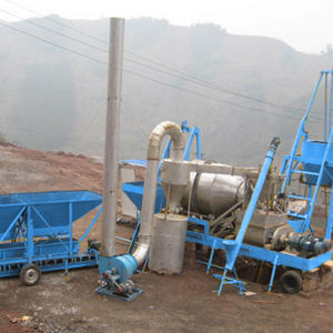 100 t/h tipo móvil planta de asfalto de mezcla en frío caliente máquina mezcladora de asfalto planta dosificadora de Mezcla de Tambor de asfalto - Product Image 6