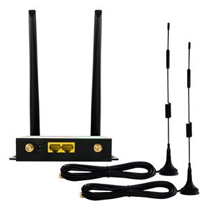 Enrutador inalámbrico 4G para exteriores, antena SMA extraíble de pared 5G, 300Mbps Max. LAN Data Rate RJ11 RJ45 Modem, antena de ventosa para nuevo - Product Image 3