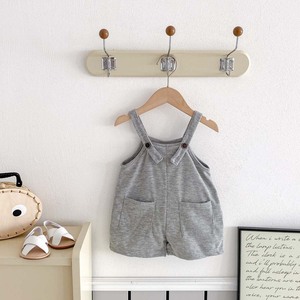Tutina Estiva Nuova Collezione 2026 per Bambine, Monocolore Senza Maniche, con Bretelle, per Neonati e Bambini Piccoli, Tuta Versatile per Neonati e Bambini - Product Image 4