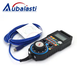 Aubalasti XHC LHB04B 4 achsen 6 achsen Mach3 Wired MPG Pendant Handwheel CNC Controller For CNC Route Engraving Machine