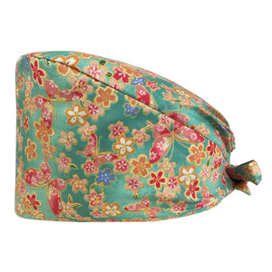Chapeau de chirurgien en satin doublé, uniforme d'hôpital, chapeau de chirurgien, chapeau de chirurgien en satin doublé, chapeau de chirurgien rouge personnalisé - Product Image 1