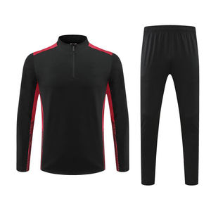 Voetbalshirt Heren Lange Mouwen Ademend Trainingsjack en Broek Set Nieuwste Club Trainingspak - Product Image 6