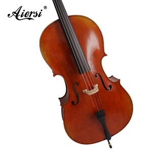 Violonchelo Profesional Aiersi, Nivel Maestro, Hecho a Mano, Acabado en Óleo, Madera de Arce Flameado, Totalmente Sólido, en Venta - Product Image 5