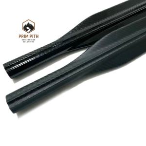 Tubo in Fibra di Carbonio 3k Twill ad Alta Resistenza per Pesca, Tubi in Fibra di Carbonio con Scanalatura 1000mm - Product Image 5