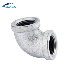 Gang phụ kiện đường ống 90 độ ban nhạc bằng khuỷu tay 1/2 ''3/4'' 2 ''3'' 4 ''Trọng lượng mỗi mảnh mạ kẽm khuỷu tay - Product Image 6