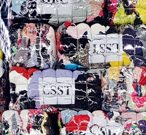 Di fabbrica delle signore di seta di estate del vestito di abbigliamento usato per la vendita - Product Image 6