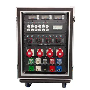 Distribution power distro box for stage light sound power distributor box 34 way power supply box