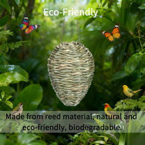 ที่ดัก<span class=keywords><strong>ส</strong></span>ำหรับตกแต่งสวนแบบแข็งตัวต่อแขวนกลางแจ้งและรังผึ้งโครงสร้างรังหญ้า<span class=keywords><strong>ทอ</strong></span><span class=keywords><strong>ส</strong></span>ำหรับกำจัดศัตรูพืช - Product Image 5