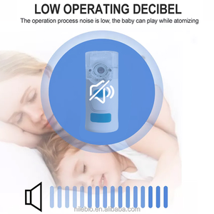 Nebulizador de malla ultrasónico compacto portátil, atomizador inhalador, dispositivo médico eléctrico aprobado por CE para el tratamiento de problemas respiratorios - Product Image 4