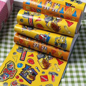 Venta al por Mayor de 302 Libros de Pegatinas Autoadhesivas para Camiones de Mercancías, Ideales para Recompensas Escolares, Manualidades DIY - Product Image 4