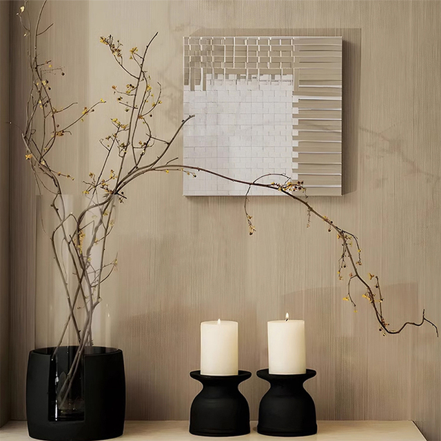 High Performance Wabi-Sabi Style Desktop Ornaments Candle Wall Art Antique Soft Decorations for Living Room
