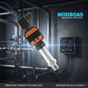 Chống cháy nổ hiển thị kỹ thuật số Silicon Máy phát áp lực cảm biến 4-20mA cho dầu lỏng tiêu cực áp lực chân không đường ống - Product Image 3