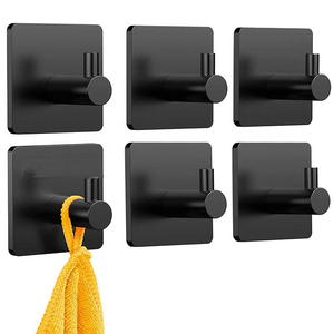 Crochets à serviettes et à peignoirs en acier inoxydable avec ventouse adhésive moderne YOTO 2024 pour usage hôtelier - Product Image 3