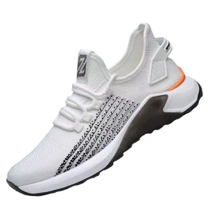 Chaussures de sport pour hommes printemps-automne, chaussures décontractées polyvalentes, respirantes, tendance et confortables, chaussures de course en tissu tissé - Product Image 5