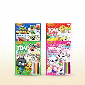Libro de Colorear Personalizado para Niños, Libros Educativos de Aprendizaje, Combinación de Colores, Encuadernación Cosida a Caballete, Libro de <span class=keywords><strong>Dibujo</strong></span> - Product Image 1