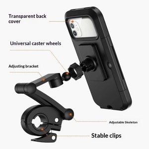 Supporto Flessibile <span class=keywords><strong>per</strong></span> <span class=keywords><strong>Telefono</strong></span> da Bicicletta, Impermeabile, in ABS, <span class=keywords><strong>Custodia</strong></span> Rigida <span class=keywords><strong>per</strong></span> Manubrio, Impermeabile, <span class=keywords><strong>per</strong></span> Bici - Product Image 3