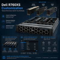Serveur Rack 2U PowerEdge R760XS avec Processeur Xeon Silver 4410Y 3,4 GHz pour la Virtualisation, les Bases de Données, les Solutions Cloud Privées et l'IA