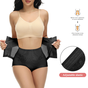 YIYUN-Entrenador de cintura alta sin costuras, ropa moldeadora de glúteos, pantalones cortos con gancho, faja, Tanga, moldeador Boby - Product Image 6