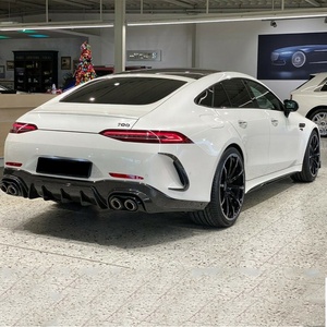 Kit complet de carrosserie sec en Fiber de carbone pour Mercedes <span class=keywords><strong>GT</strong></span> classe X290 GT63 B style lèvre avant diffuseur arrière couvercle de phare antibrouillard - Product Image 6